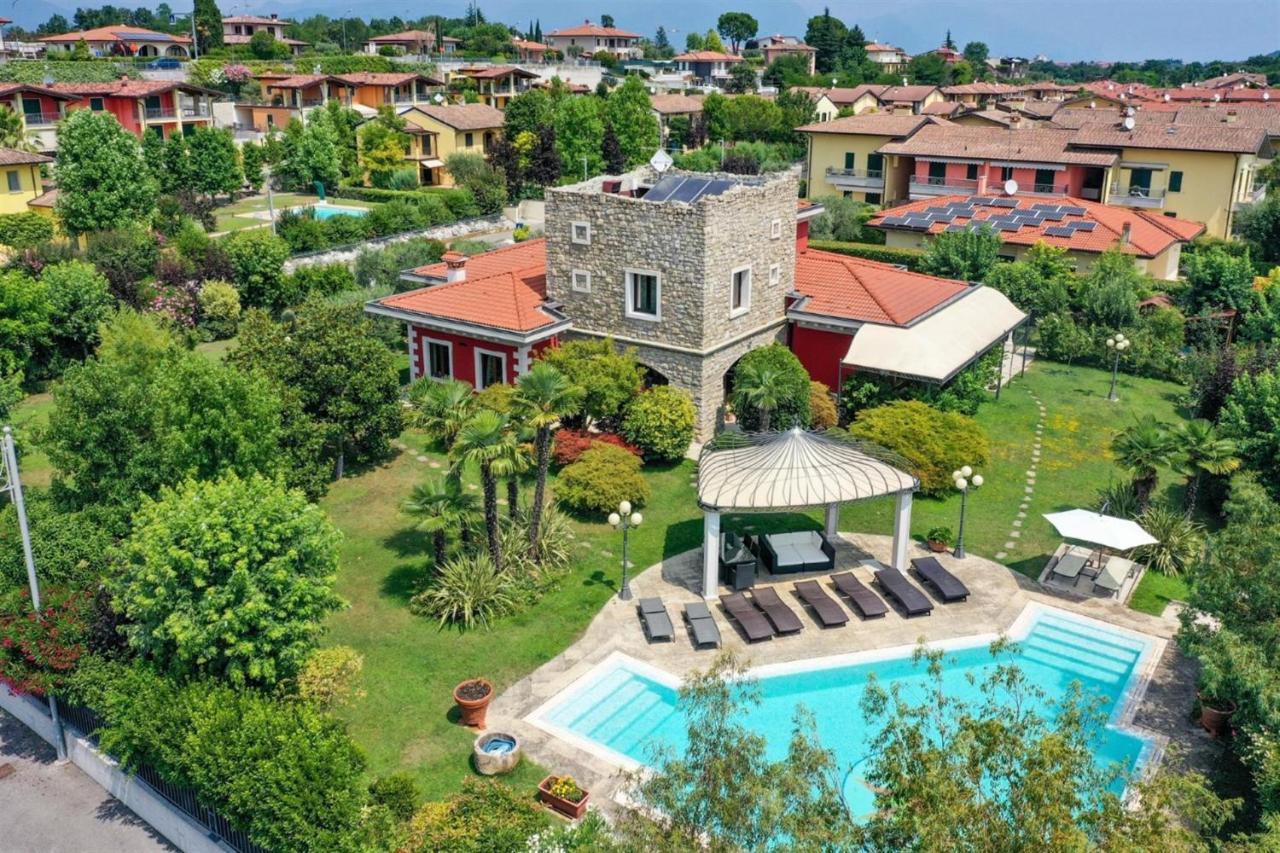 Private Luxury Villa With Pool Moniga del Garda Exteriör bild