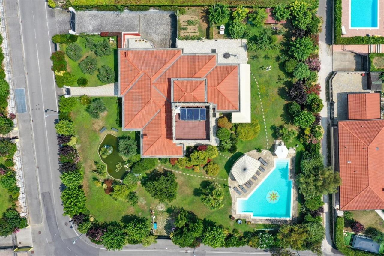 Private Luxury Villa With Pool Moniga del Garda Exteriör bild