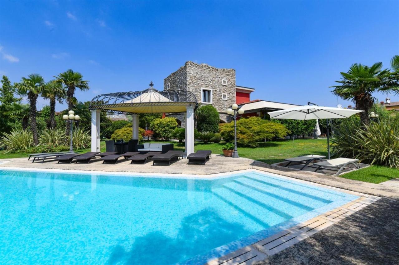 Private Luxury Villa With Pool Moniga del Garda Exteriör bild