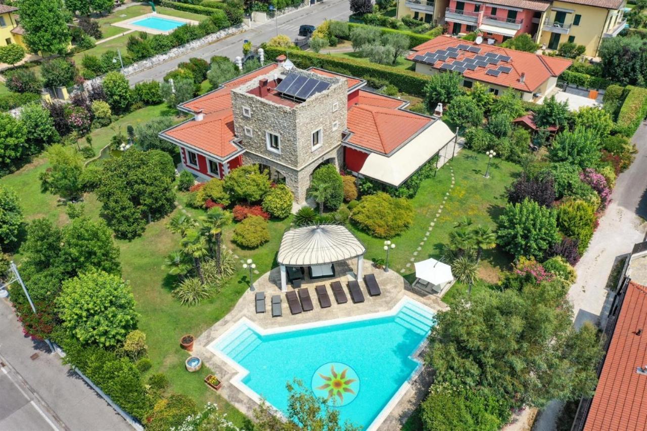 Private Luxury Villa With Pool Moniga del Garda Exteriör bild